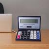 12 Digits Solar Calculator Portable Financial Office Calculator  Home Office Supplies