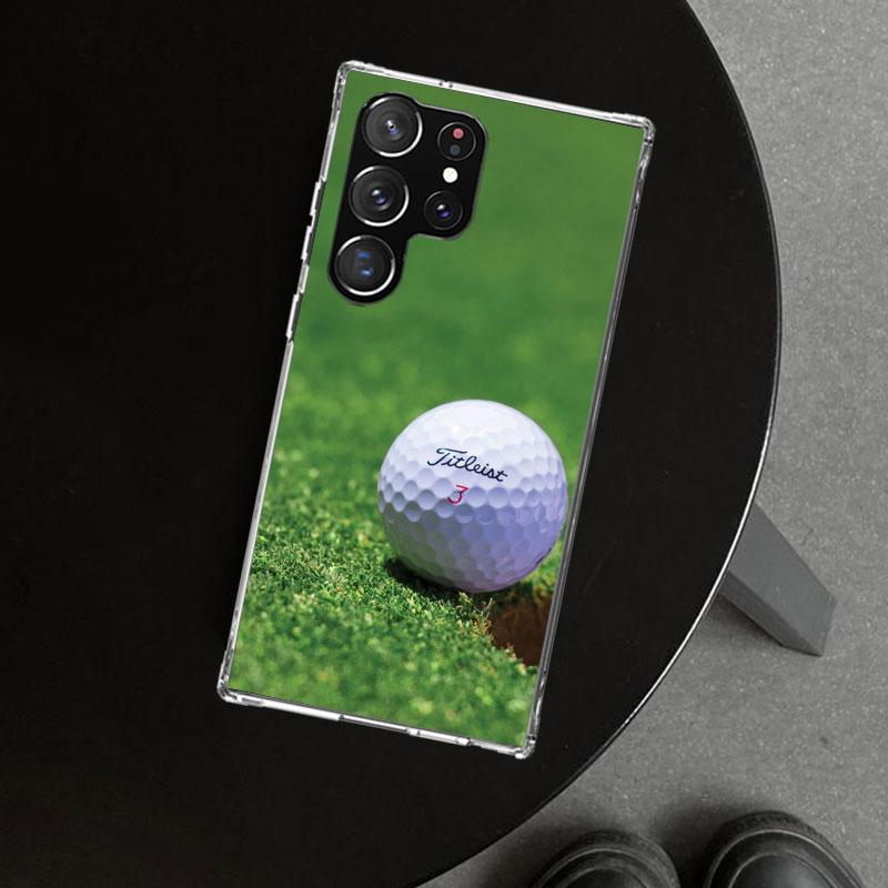 Modern Golf Sports Phone Case Cover for Samsung Galaxy S26 S25 Edge S24 S23 Ultra S22 Plus S21 FE S20 + Art Customized Fundas Ga