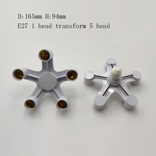 E27 To E27 LED Light Bulbs Socket Adapter Splitter Standard Lamp Holder Base Converter Extension Light Holder