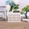 INS Girly Heart Drawer-Type Desktop Storage Box for Stationery & Jewelry