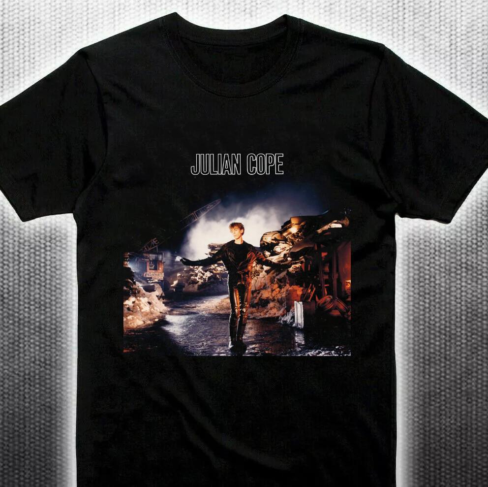 Julian Cope - Saint Julian Black Cotton Shirt Full size S-5XL Unisex CS342 L