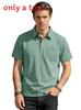 Polo Shirt For Men Short Sleeve Cotton Blend Business Casual Summer Wear For Men