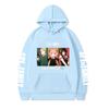 Spy X Family Anime Printed Hoodie Men Women Unisex Oversized Fleece Sweatshirt With Ribbed Hem