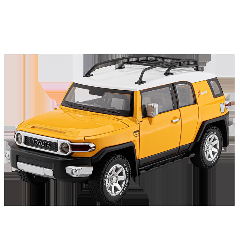 Toyota Simulation Alloy Offroad Vehicle Model Toy With Sound And Function Light