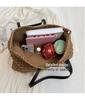 2026 Women's Versatile Large Capacity Woven Crossbody Handbag: Casual, Simple Fashion Shoulder Bag for Commuting