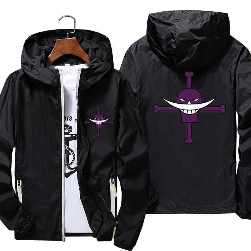 Pirate Anime Windproof and Sunscreen Thin Jacket Hooded Jacket