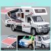 Kids Inertia Travel Camper Toy With Sound Light For Children Playroom