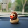 Miniature Animal Statues Cute Lion Duck Figurine, 3D Printed Desktop Ornament, Creative Collectibles Statue for Car Dashboard Shelf Decor, Gift
