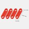 Silicone Car Door Lock Cover Pad Universal Anti Vibration Shock Absorber Soundproof Damper For Auto Door Latch Anti Scratch Gas Tank Doors 4