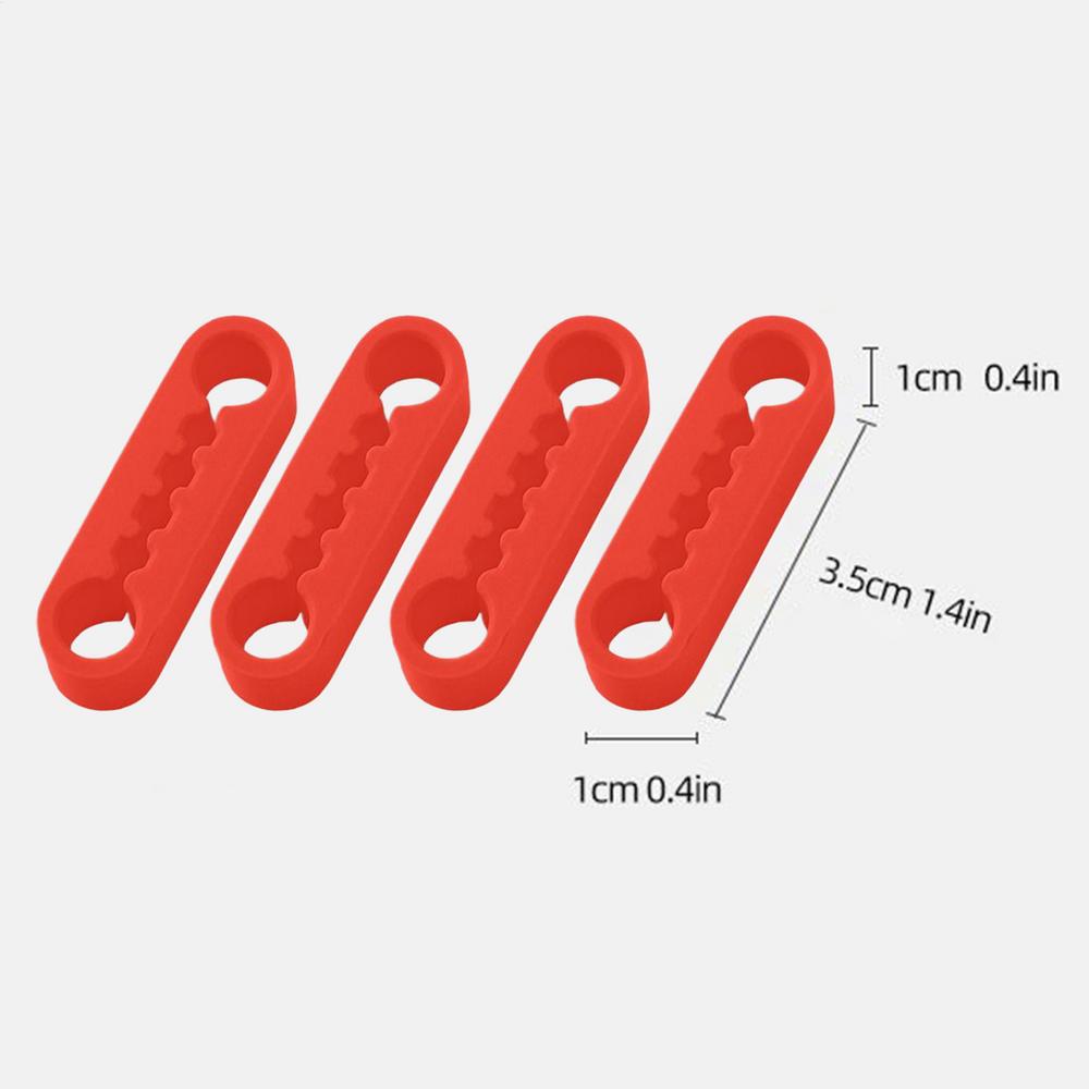 Silicone Car Door Lock Cover Pad Universal Anti Vibration Shock Absorber Soundproof Damper For Auto Door Latch Anti Scratch Gas Tank Doors 4
