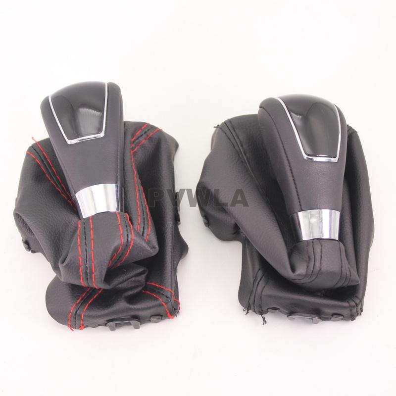 For Ford Mondeo MK4 2007 2008 2009 2010 2011 2012 2013 2014 2015 Car Accessories Automatic Gear Shift Knob With PU Leather Boot