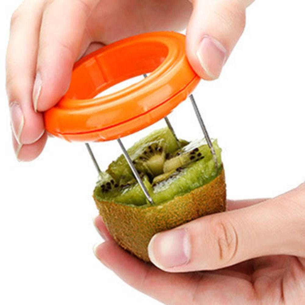 

Labor-saving Kiwi Peeling Cutter Professional Kiwi Flesh Separator Creative Kiwi Peeler Fruit