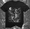T-shirt Chihuahua Lune Hurlante – T-shirt Graphique Parodie de Loup Drôle