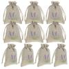 10pcs Empty Sachet Gift Sachet Bag Refillable Lavender Sachet Bag Wardrobe Sachet Bag