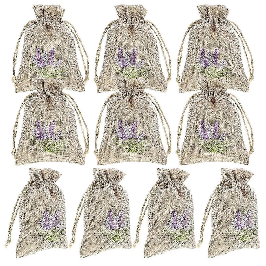 10pcs Empty Sachet Gift Sachet Bag Refillable Lavender Sachet Bag Wardrobe Sachet Bag