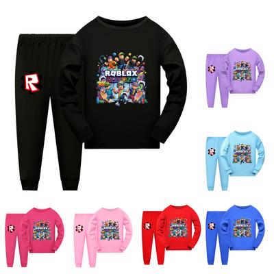 5573 Conjuntos de Pijama para Meninos e Meninas com Estampa Roblox