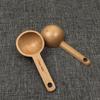 Walnut Wooden Beech Wooden Spoon Tablespoon Coffee Bean Spoon Portable Measuring Spoon  Kitchen