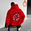 2025 Men's Spiderweb Graphic Sport Pullover Hoodie Sweatshirt