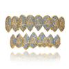 European and American Jewellery New Hiphop Body Jewelry Grillz Hip Hop Teeth Fangs Vampire Zircon Hip Hop Braces Dents En or