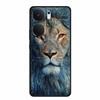 For Vivo iQOO Neo9 Pro Case TPU Silicone Soft Back Cover for Vivo iQOO Neo9 Neo 9 Black Fashion Cool Animals Coque Lion Tiger
