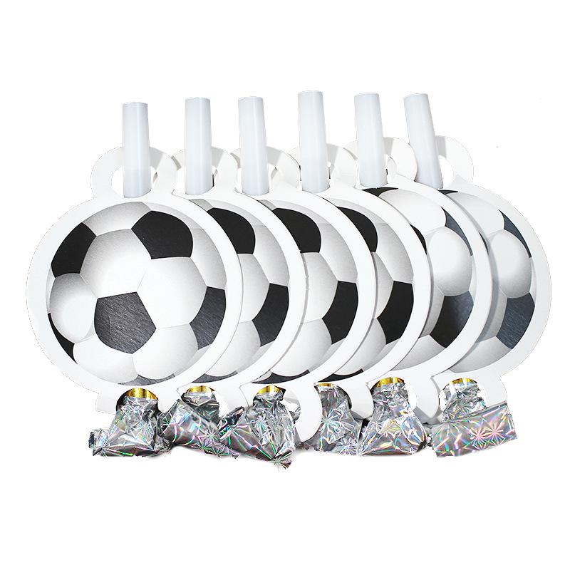 Green Football Birthday Party Decorations & Disposable Tableware Set