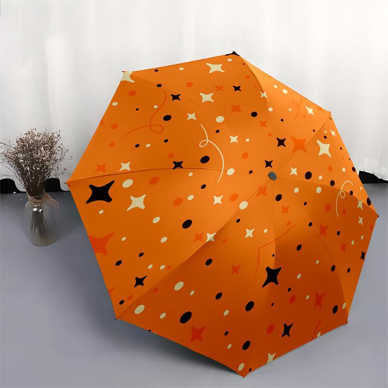 1pc Space Party Decorations Umbrella with Plastic Handle,Compact & Stylish,Cartoon Pattern,Outdoor UmbrellaPT335