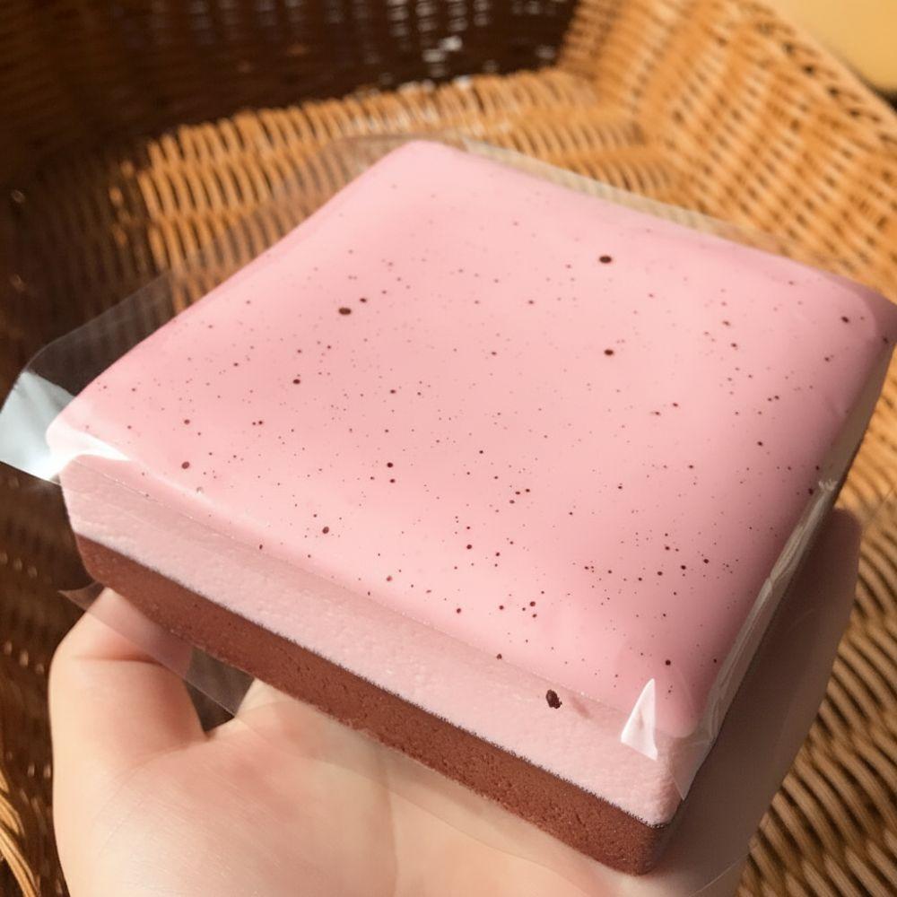 Slow Rebound Squishy Simulated Bread Squeeze Toy Square Bread Decompression Toy  Children Gift