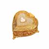 Zinc Zinc Zinc Alloy Retro Jewelry Container European Style Trinket Case Fashion Heart Jewelry Box  Gifts