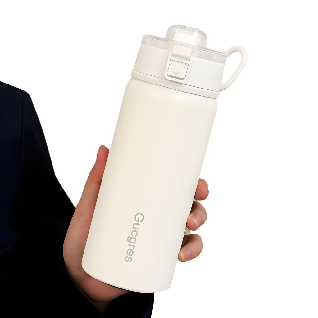 Rust-Resistant, High-Quality Stainless Steel MYEEDA 500ml Thermos Water Bottle, Stainless Steel Mug, Easy to Clean, Stylish, Sports, Lightweight,