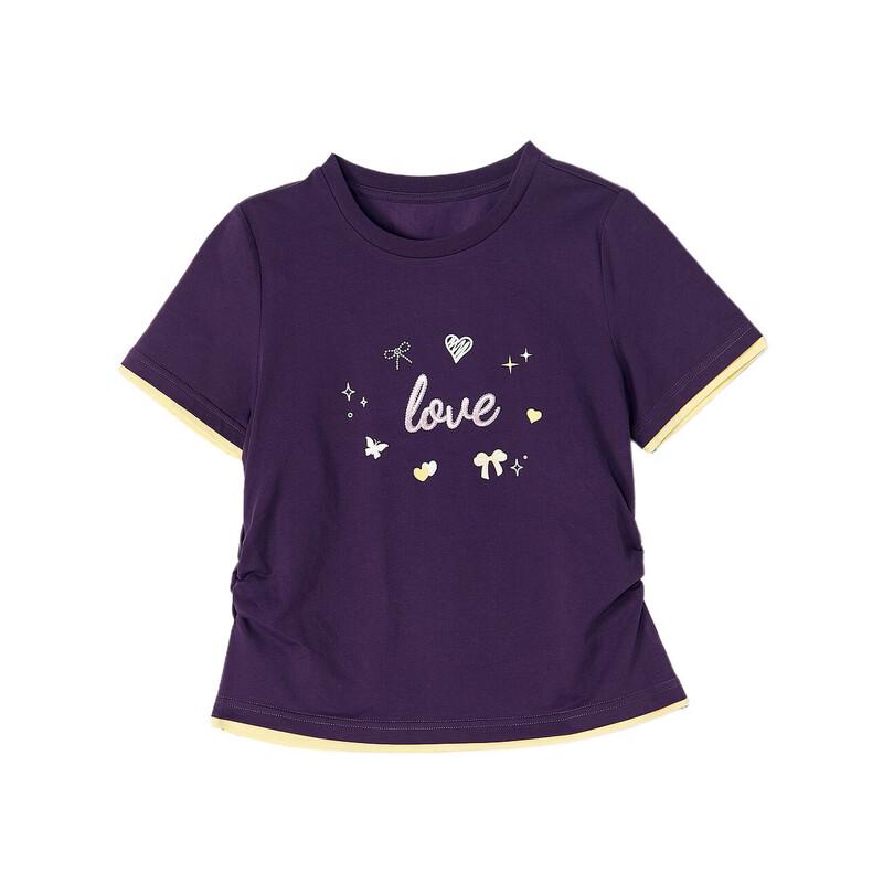 Desa Girls' Fashion Print Short-Sleeve T-shirt