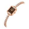 Jyullieoseu Ja-1437 Square Cubic Women'S Metal Watch