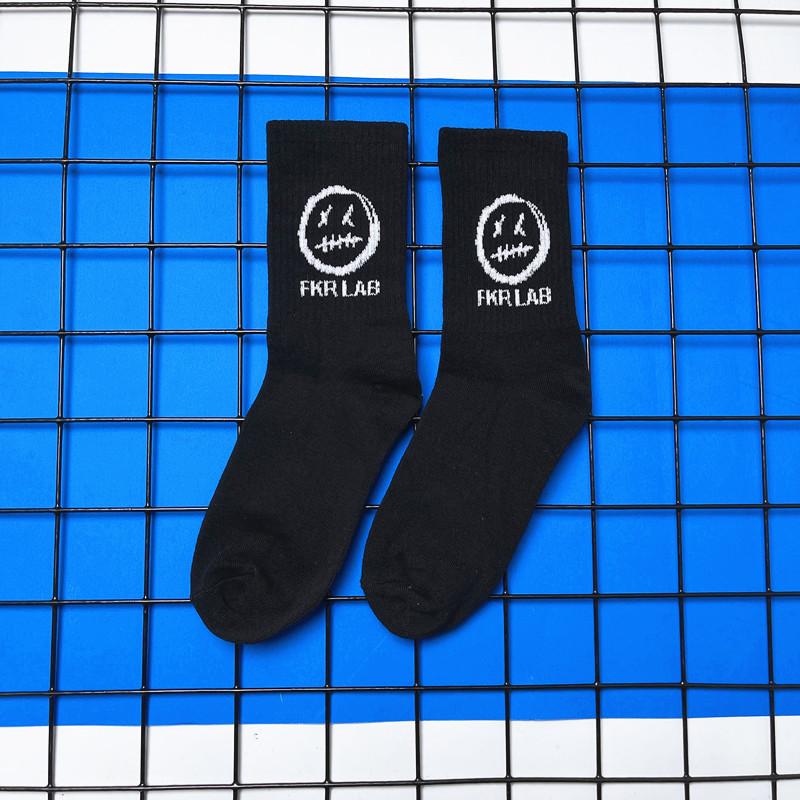 

Trendy Brand Mid-Leg Socks Men S Summer And Autumn Couple Trend Hip-Hop Street Skateboarding Basketball Long Sports Socks One size fits all