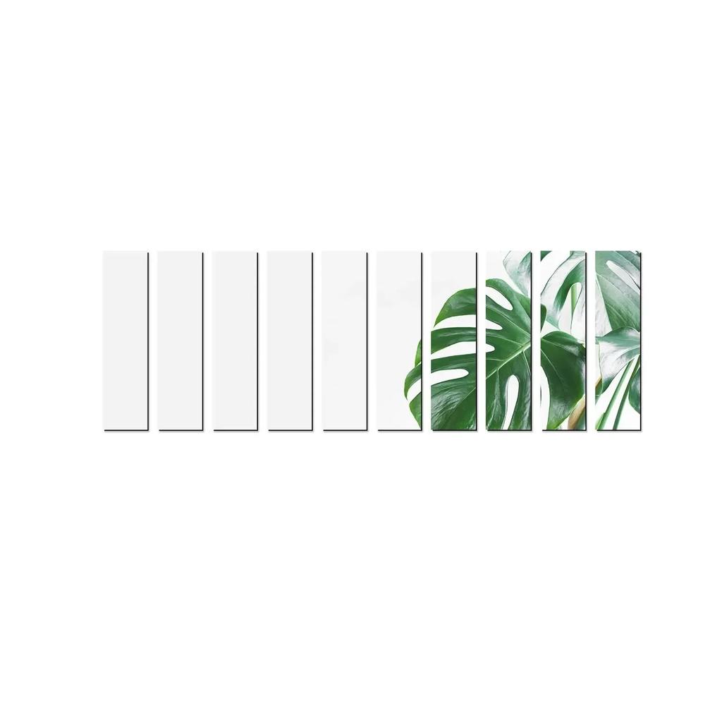 10pcs Strip Mirror Wall Sticker Acrylic Self-adhesive Waist Line for Living Room TV Background Beautiful Seam Decorative Strip