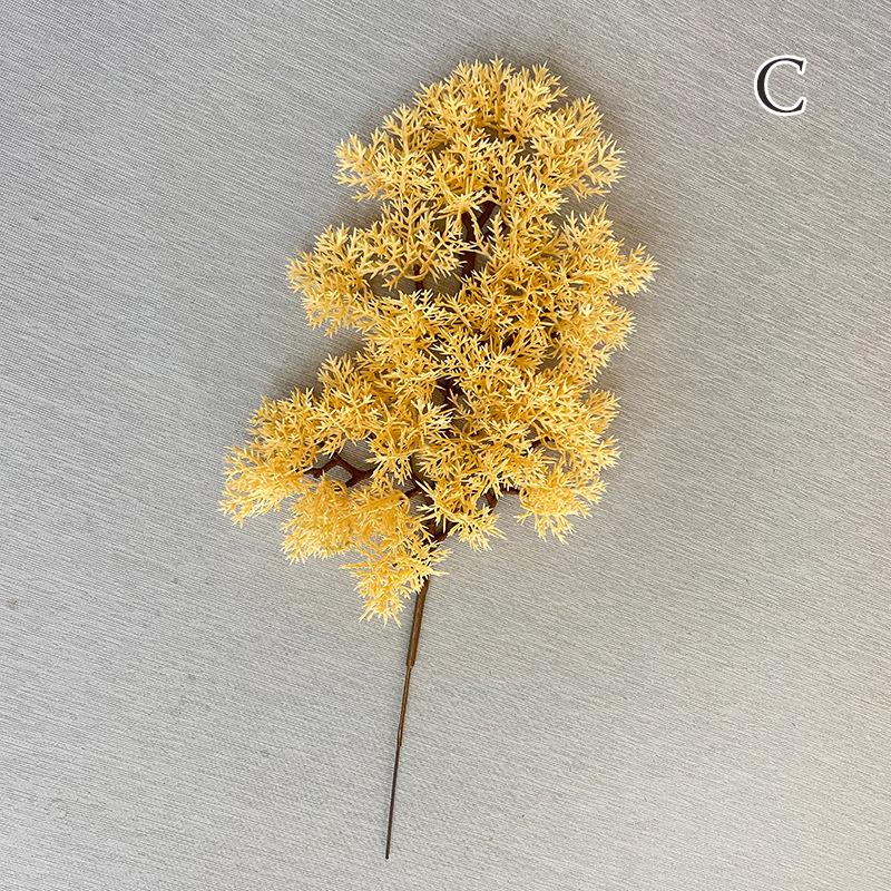 Hot Sale 1Pc Plastic Fake Artificial Pine Cypress Plant Bonsai Desktop Garden Plastic Tree Branch Home Office Decor