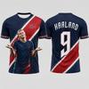 Haaland Commemorative 2026 Men Or Kid Football Jersey Athletic Soccer Shirt Outdoor Practice Running and Sports Activities