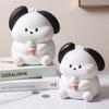 Ice Cream Dog Piggy Bank with Rubber Resistant To Falling Can Be Stored and Withdrawn Children's Piggy Bank Cute Style Creative Teacher's Day Gift