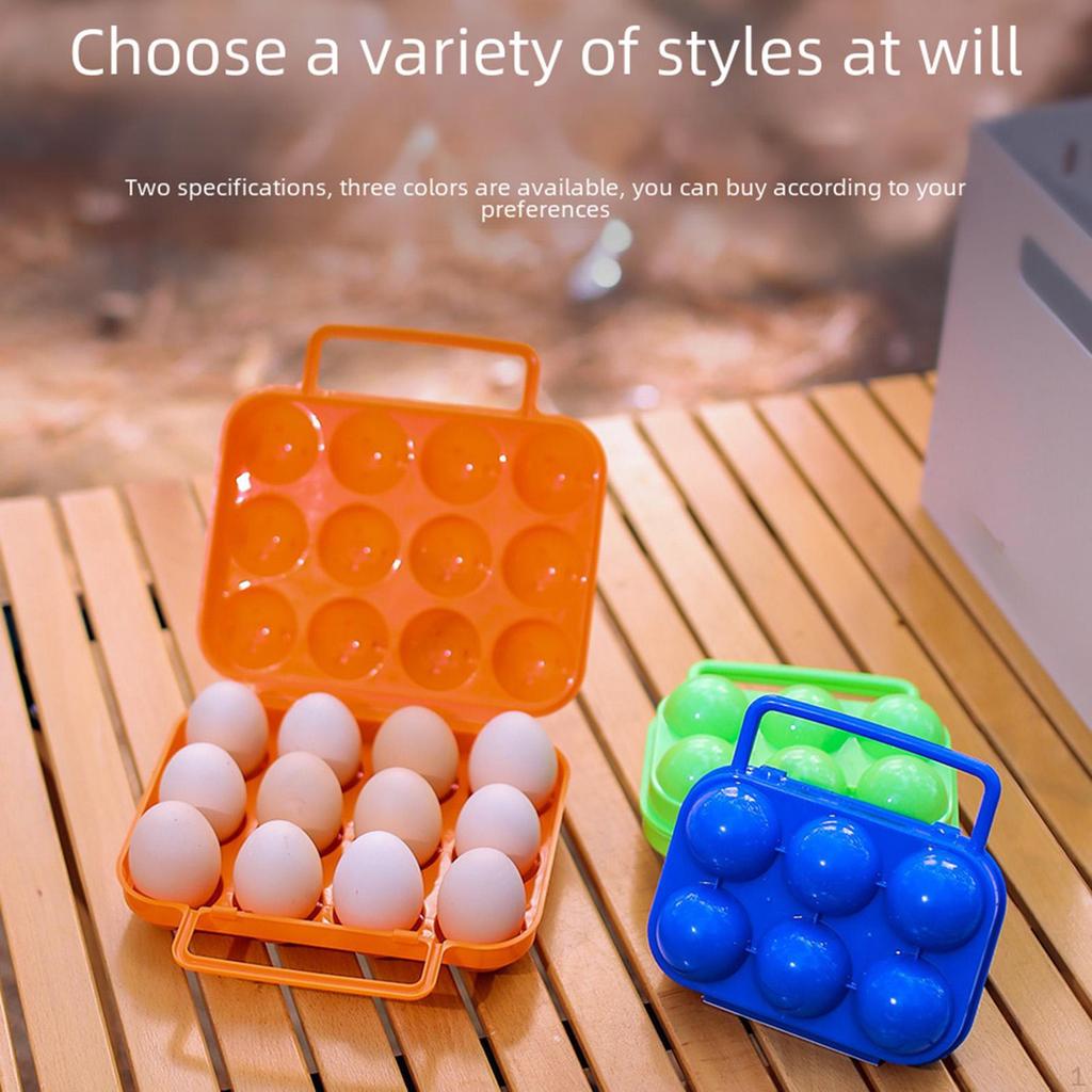 12 Compartment Egg Storage Carrier for Outdoor Activities And Home Use