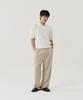 GNOK Silk Collared Short Sleeve Knit [Ivory]