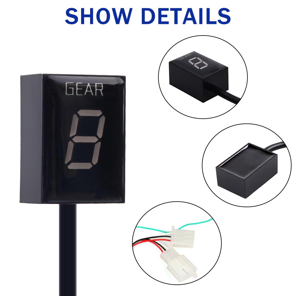 Gear Indicator For Honda Hornet CBR600 F F3 F4 F4i CB600F CBF600 VFR800 Fi CBR 900RR 919RR 929RR 954RR SHADOW 750 Gear Display