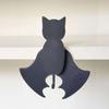 Creative Key Holder Bat Wing Key Hanger Wall Decoration Self Adhesive Key Hook Storage For Entryway Hallway Kitchen Office Decor