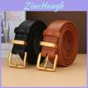 Womens Leather Belt With Alloy Buckle For Casual And Office Wear