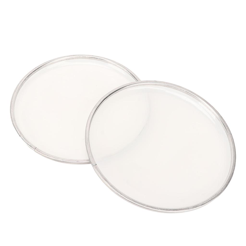 2PCS 6.5in Drumhead Replacement Waterproof Polyester Film Drum Head Jazz Drum Accessory White