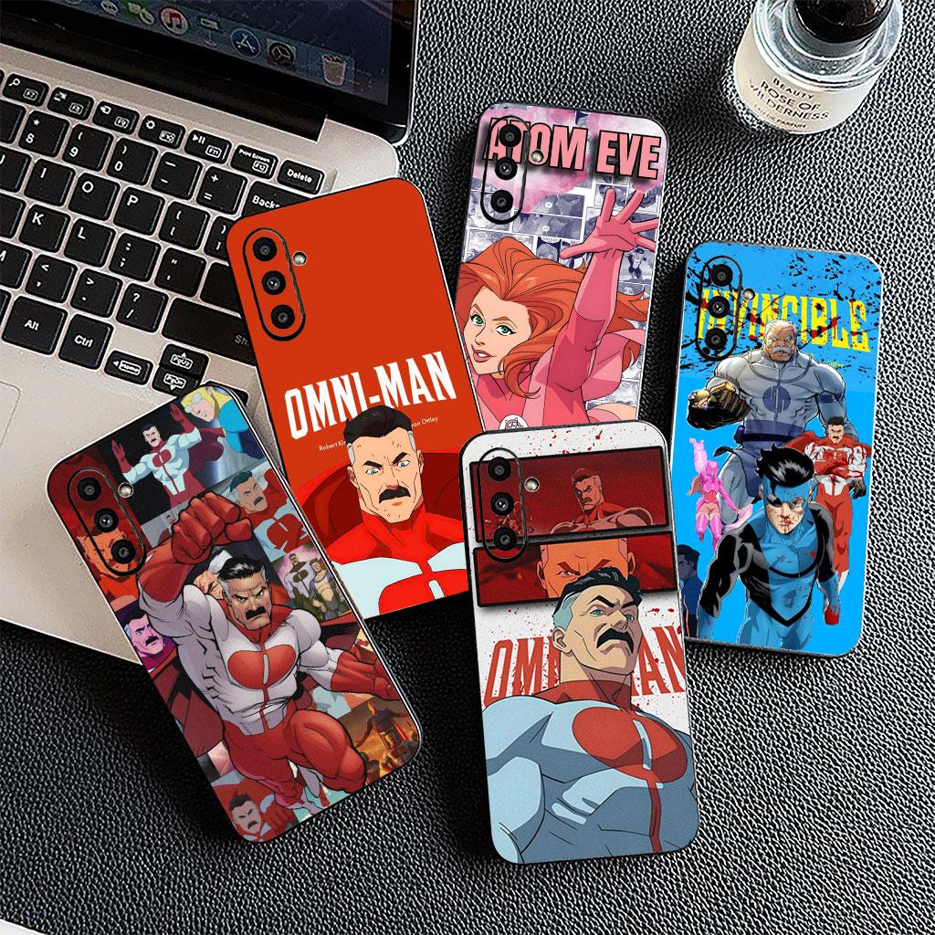 Phone Cover for Apple iPhone 17 Air 12 13 Pro Max Mini ProMax 7 + 8 Plus 7+ 8+ Soft Silicone Case Omni Man I-Invincibles Collage