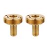 2Pcs 8mm Thread Screws Waterproof Sandproof Bicycles Crank Screws Inner Hexagon Threaded Screws Screw Lock Bike Bolts