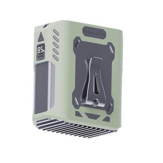 Belt fan sitting powerful portable neck-hanging desktop 5-speed wind adjustment quiet design 8000mAh large capacity heatstroke prevention outdoor work