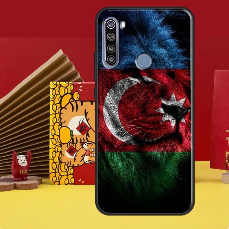 Azerbaijan Heart Love Flag Case For Redmi Note 12 10 8 9 11 Pro Cover For Redmi Note 12S 11S 10S 9S 8T 9C 10C 12C Coque