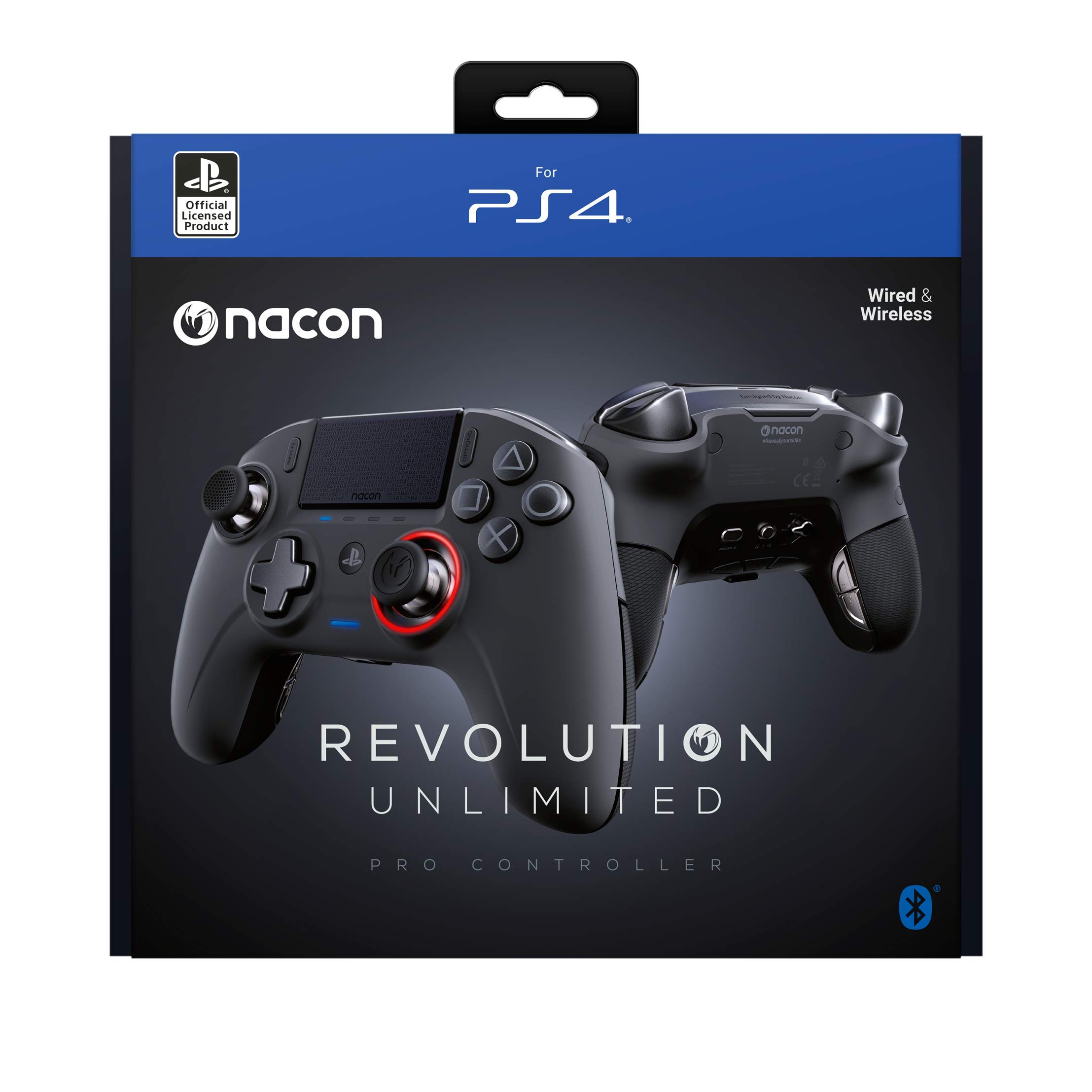Controller NACON Esports Revolution Unlimited Pro V3 PS4 Playstation 4 PC / - Wireless/Fired - Nacon-31160 [2371-1]