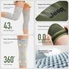JEEP Knee Pads Sports Unisex Basketball Anti-Collision Running Fitness Breathable Single-Sided Knee Pads Black L