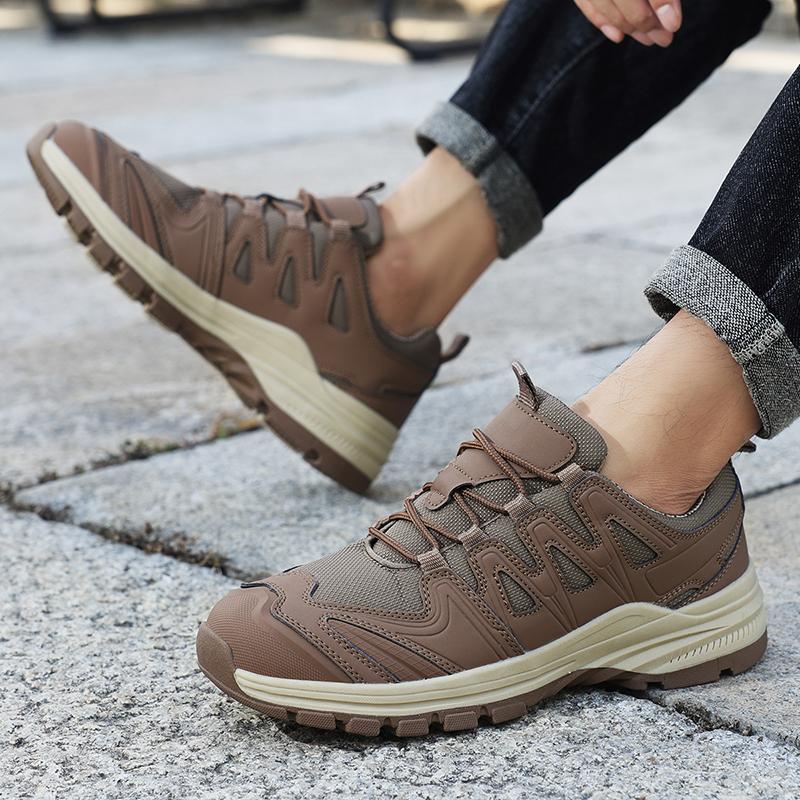 Anti-slip Hiking Shoes for Men Breathable Outdoor Sports Shoes Climbing Trekking Sneakers Anti-collision Big Size 39-48