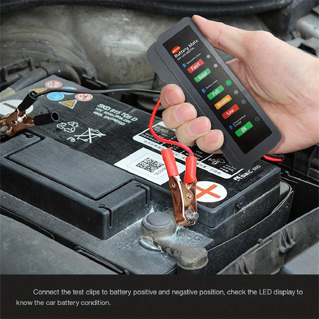 Car Battery Tester Digital Alternator Tester Ediag BM310 for Auto Car Motorcycle Display Car Vehicle BM320 Battery Testing Tool